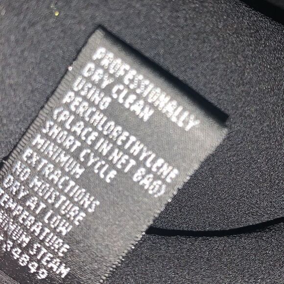 Carmen Marc Valvo - Black Sequin Halter Midi Dress Sz 10 - Picture 12 of 12